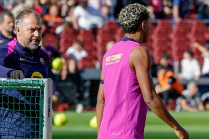 Hansi Flick Lamine Yamal