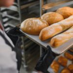 baker farmer wheat field