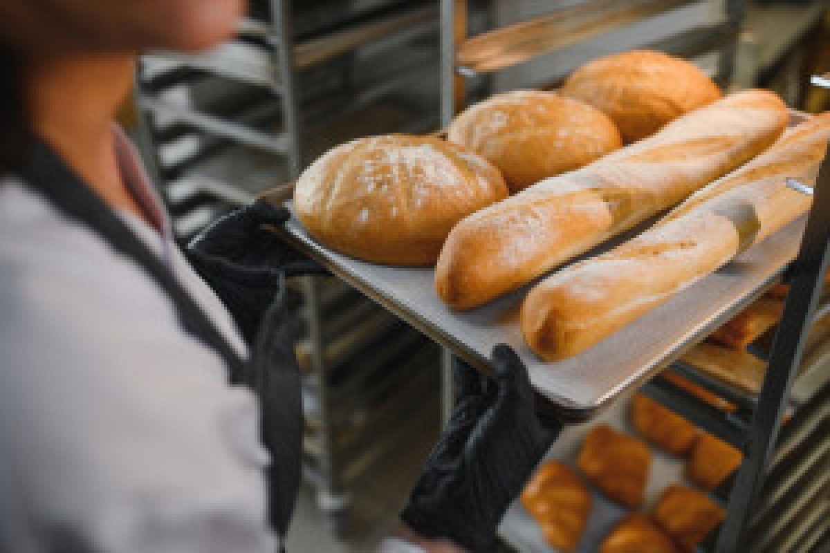 baker farmer wheat field