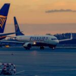 Ryanair airplane airport