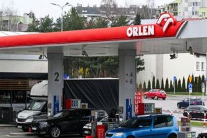 gas station price sign