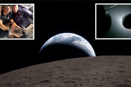 moon eclipse spacecraft