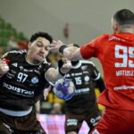 handball match action