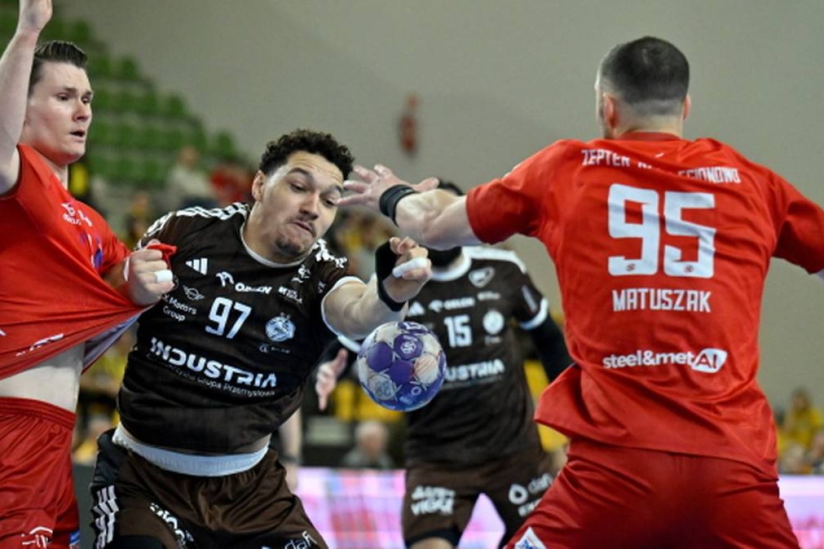 handball match action