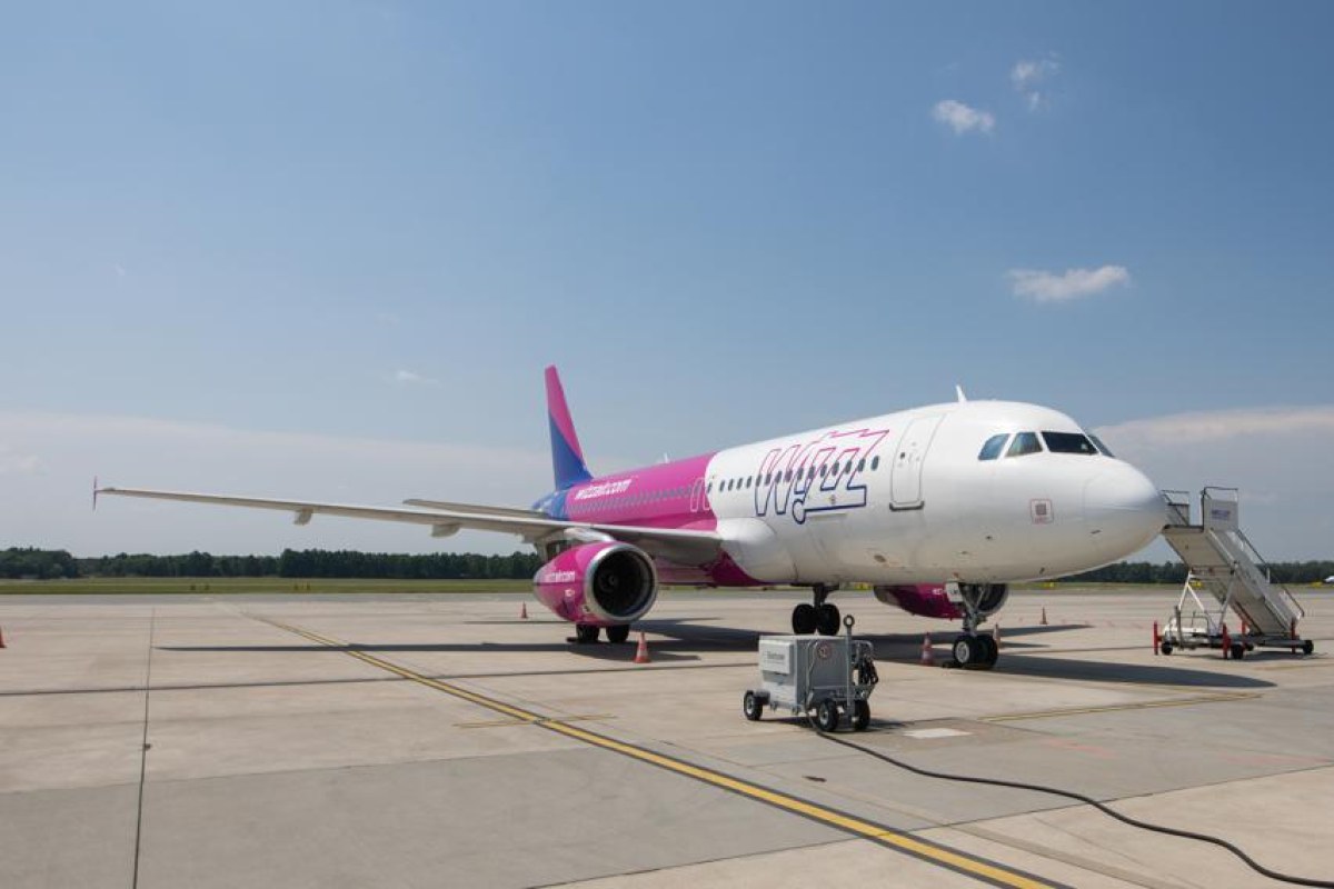 Wizz Air airplane Katowice