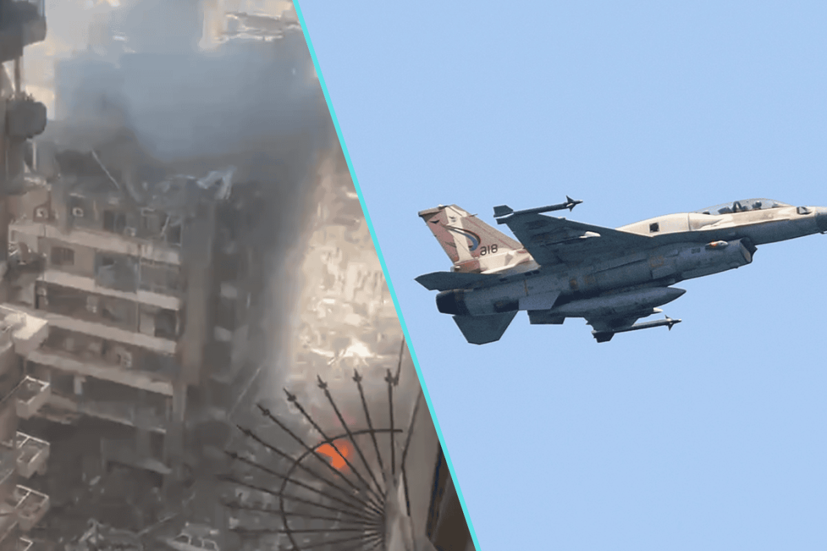 Beirut explosion night