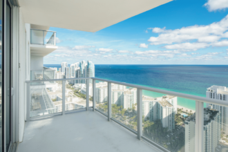 Albanian beach coastline