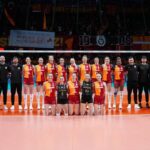 volleyball trophy celebration