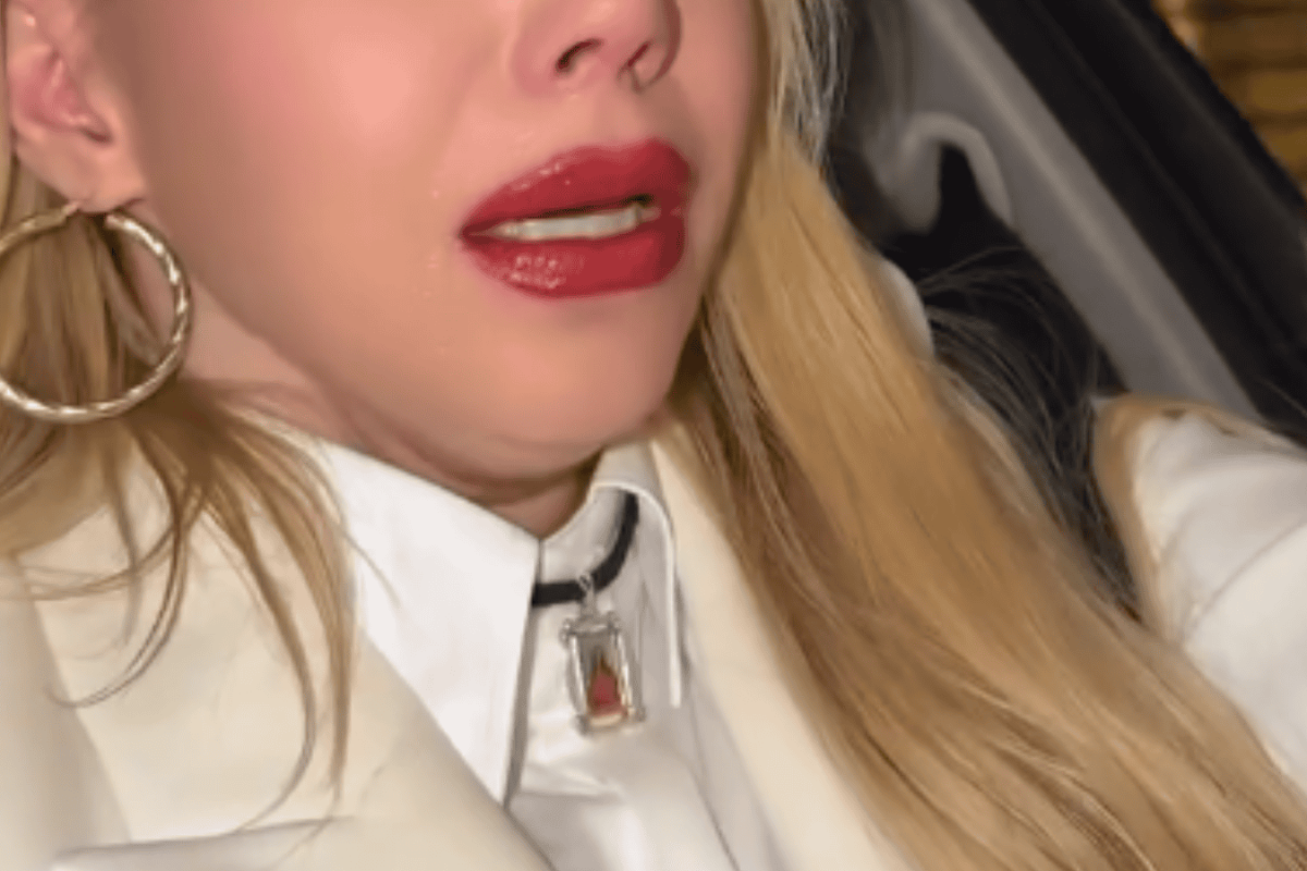 crying woman driving