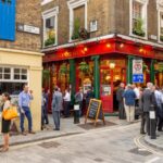 British pub exterior
