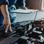 car inspection station