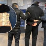 police car shopping center