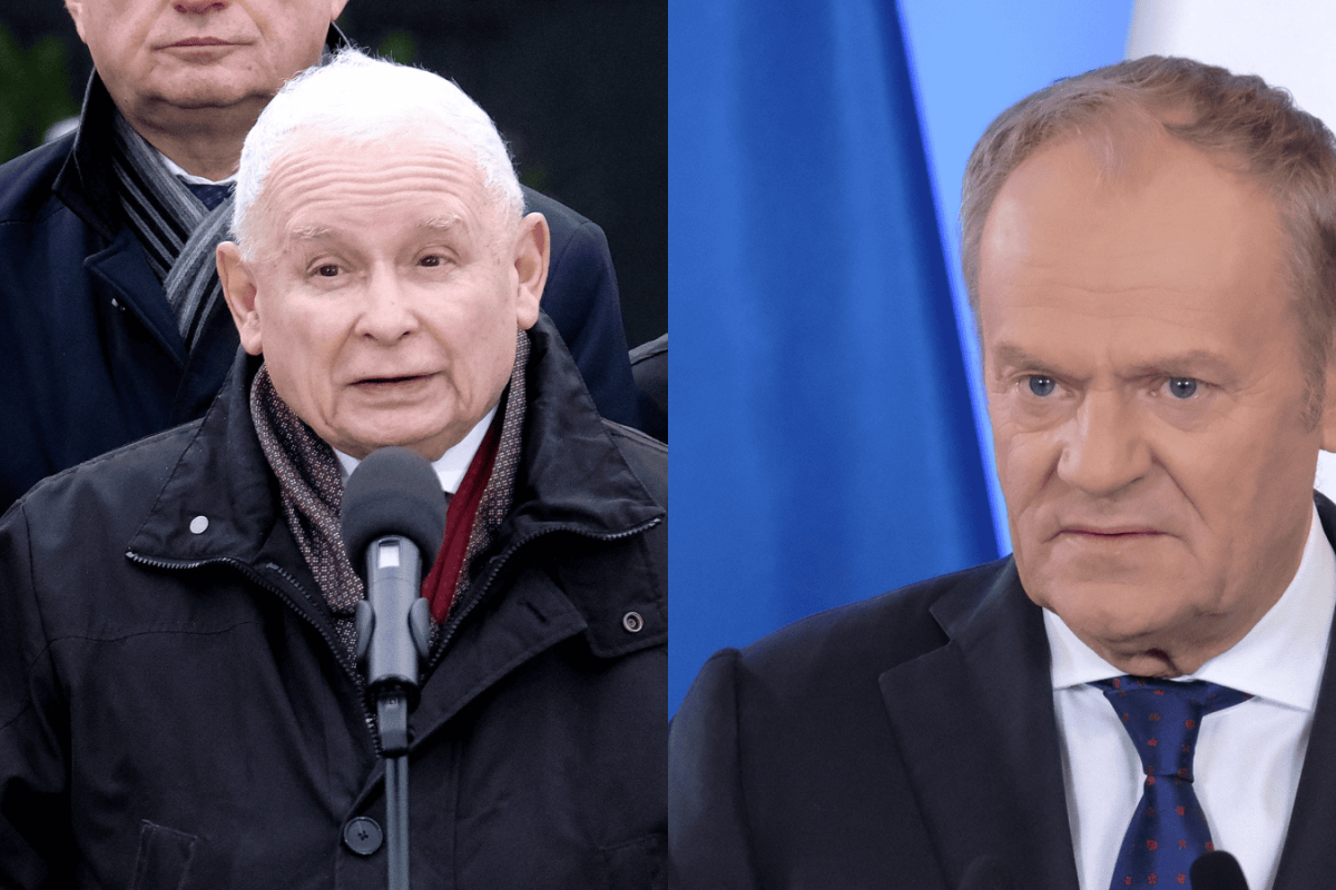 Donald Tusk speaking