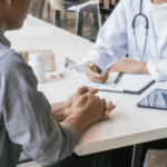 person with documents