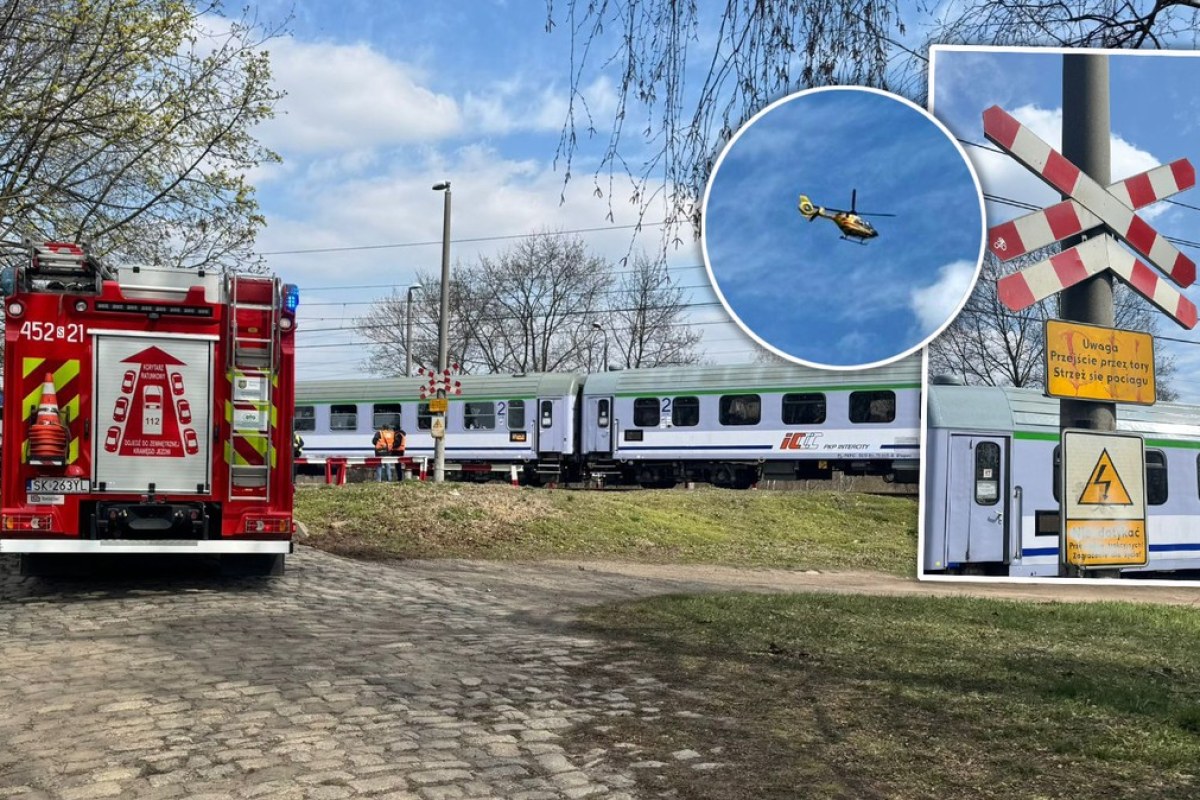 railway accident Gliwice