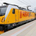 yellow train station