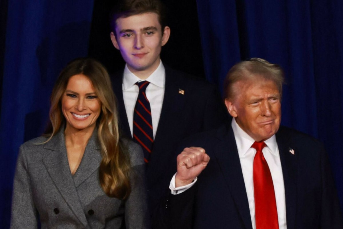 Barron Trump portrait