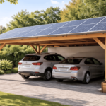 carport with solar panels