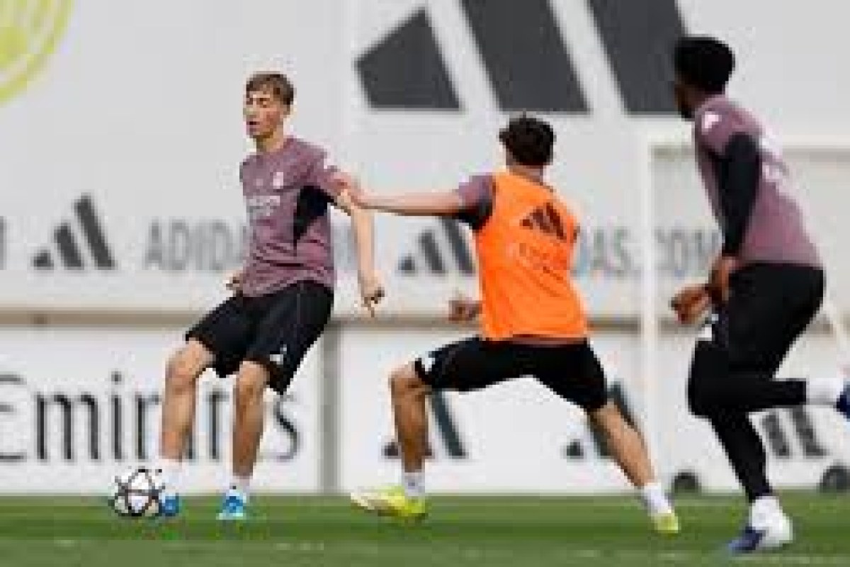 Real Madrid training