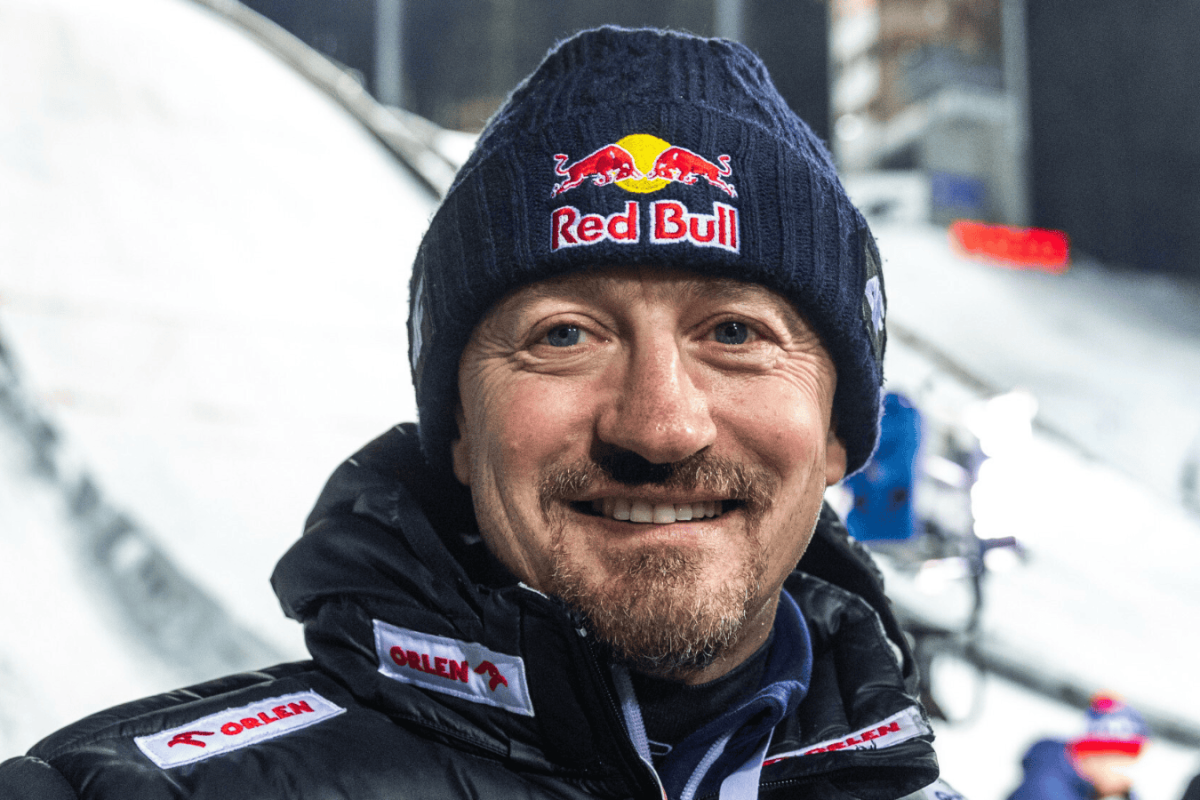 Adam Małysz smiling