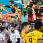 volleyball team celebration