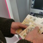 empty ATM, warning sign