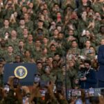 American soldiers training