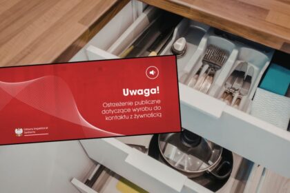 kitchen utensil warning