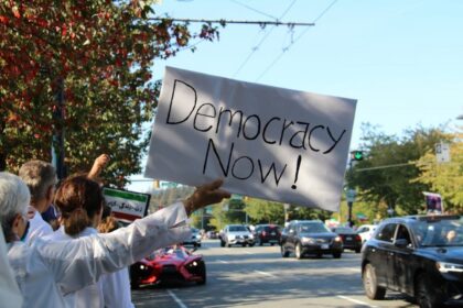 hospital protest demonstration