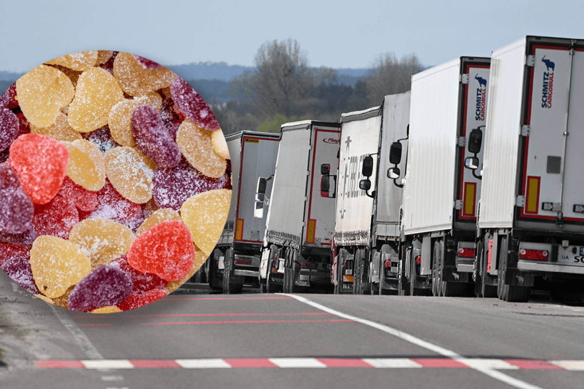 customs inspection sweets