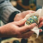 Ukrainian soldier Easter