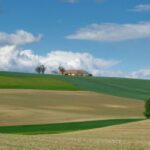 aristocratic estate aerial