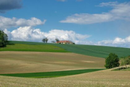 aristocratic estate aerial