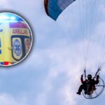 paragliding accident airport