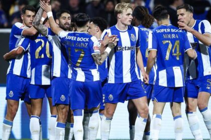FC Porto team celebration