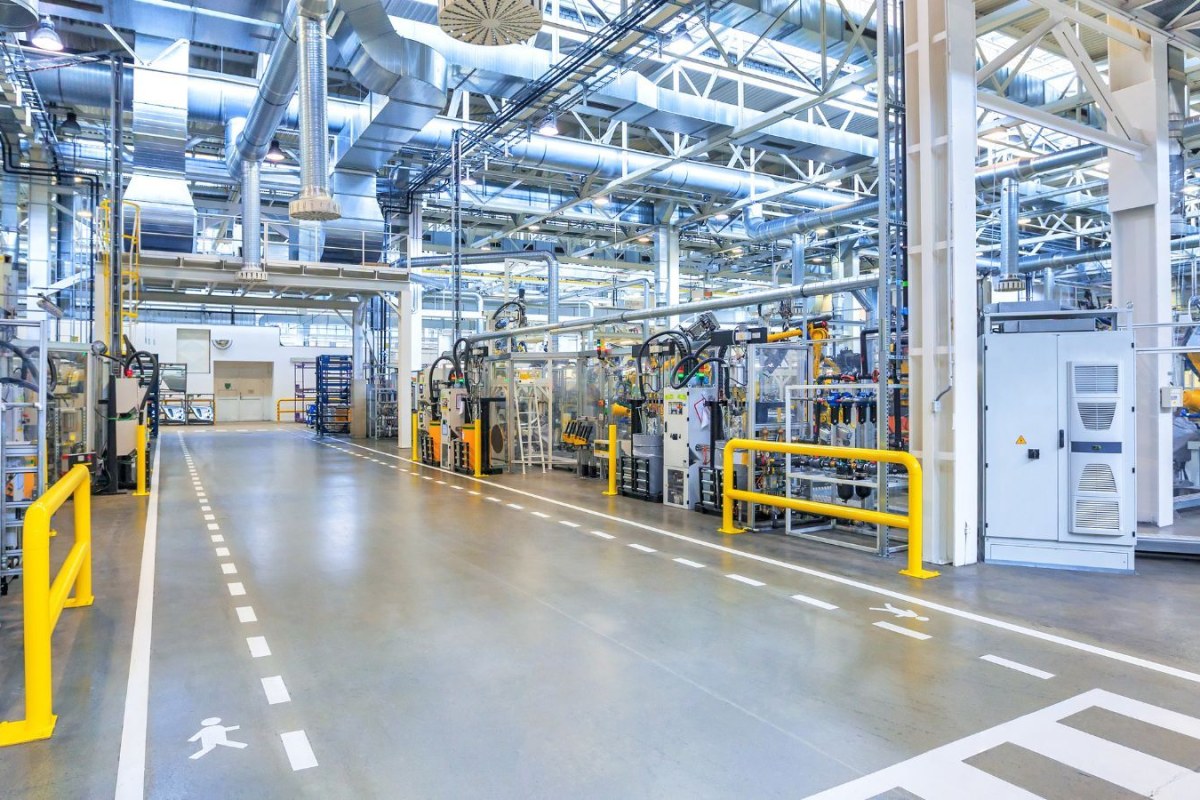 factory construction site