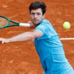 tennis player celebration