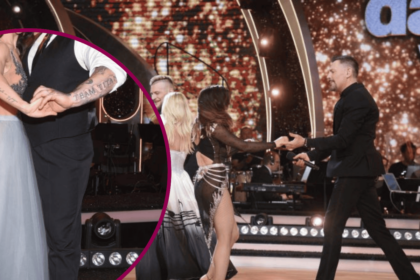 dancing star backstage