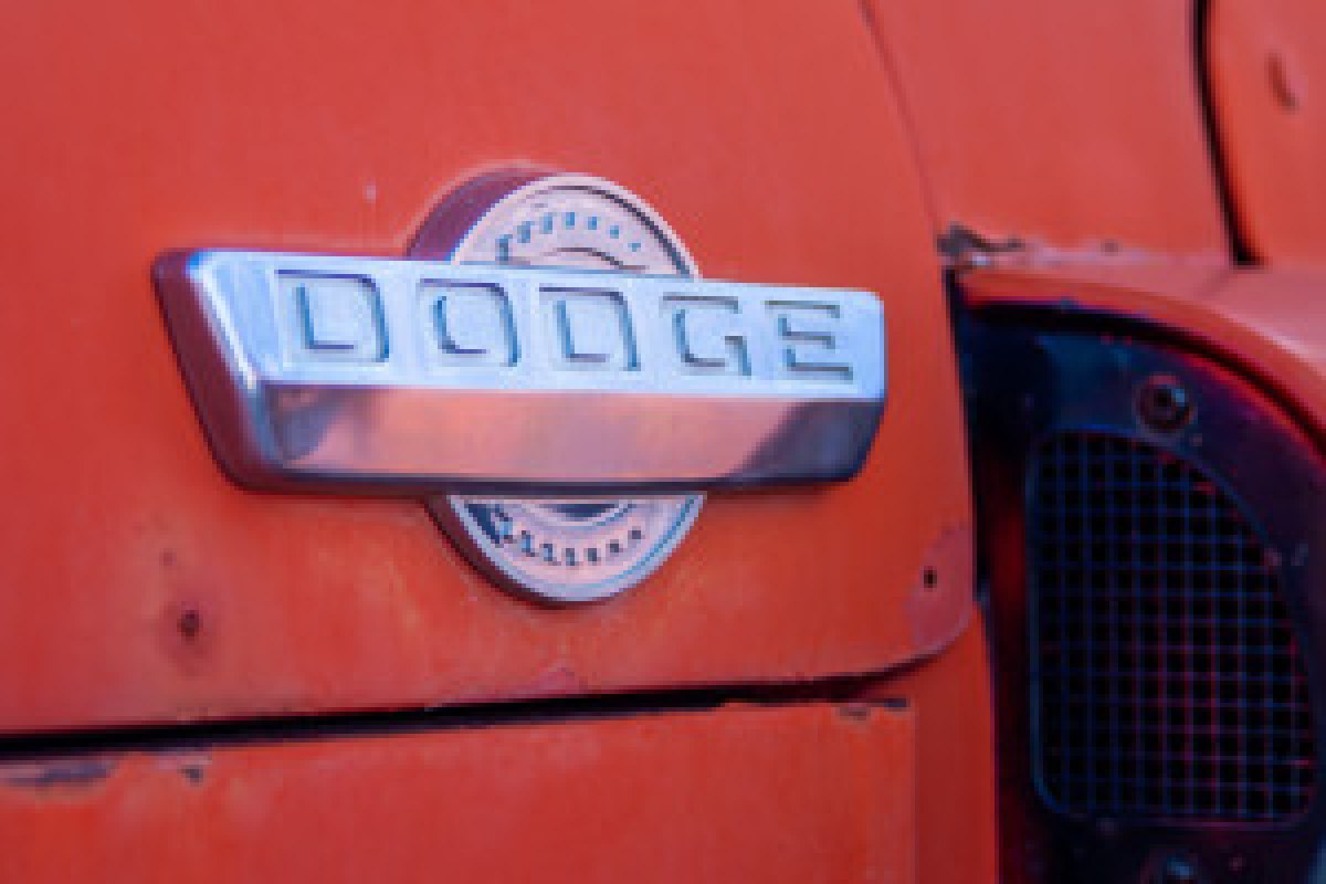 vintage Dodge tractor