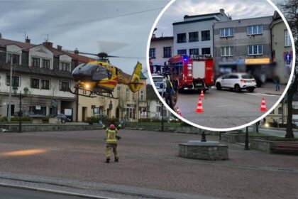 accident scene helicopter