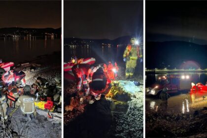 lake rescue operation