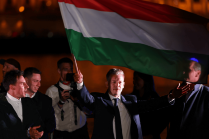 Hungarian politician meeting