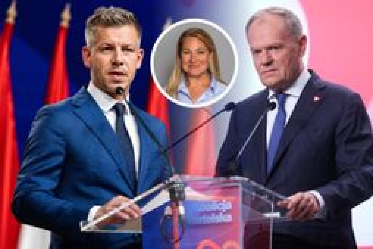 Poland Hungary flags meeting