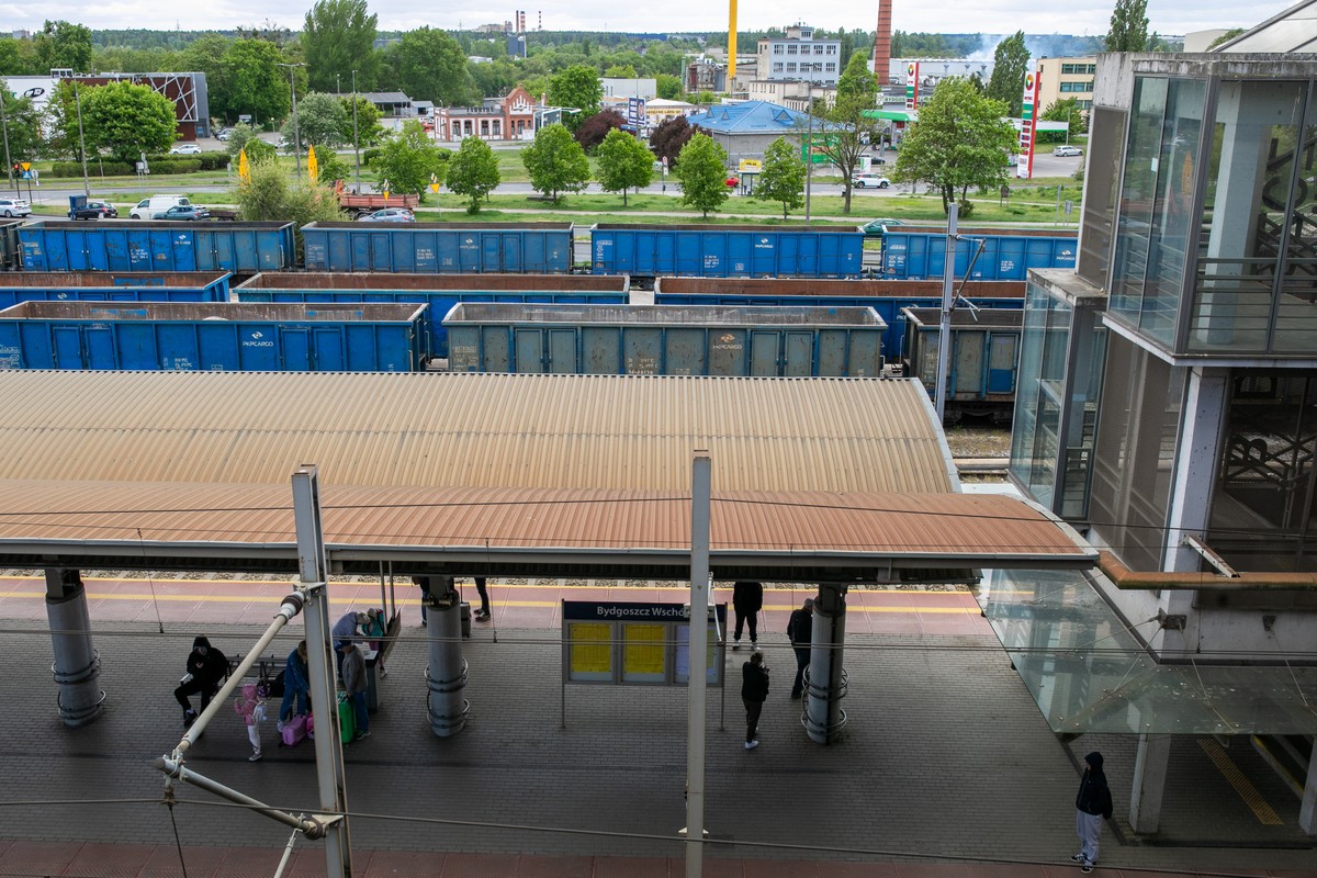 police tape railway station