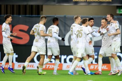 football match celebration