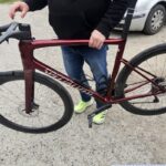 police chase cyclist