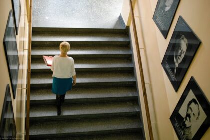 stressed teacher classroom