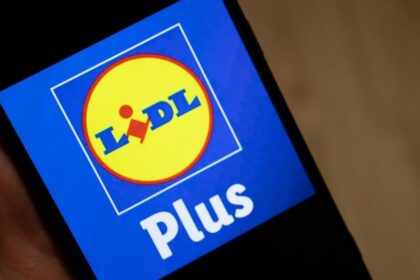 Lidl store smartphone