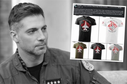 F-16 Tiger Demo Team t-shirt