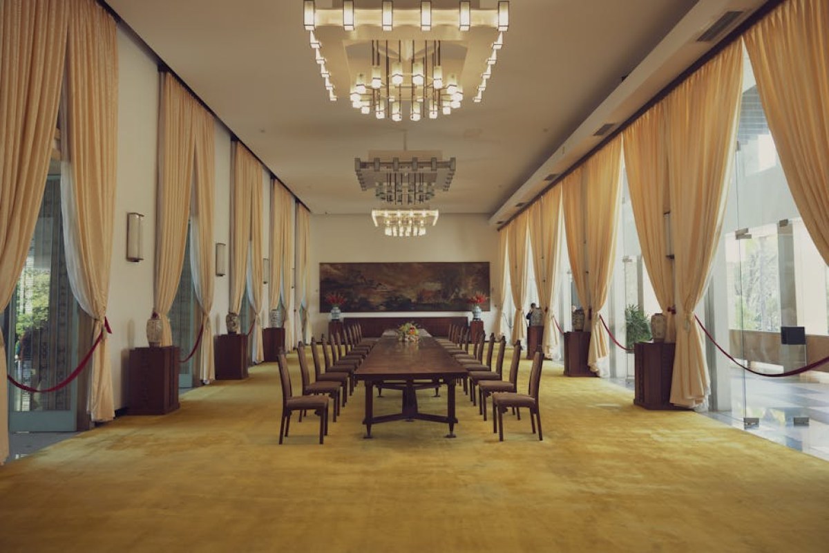 diplomats meeting table